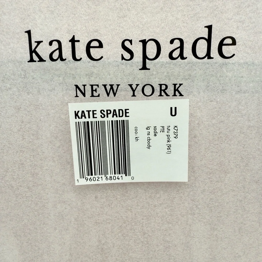Kate Spade Sadie Large Crossbody Tutu Pink
